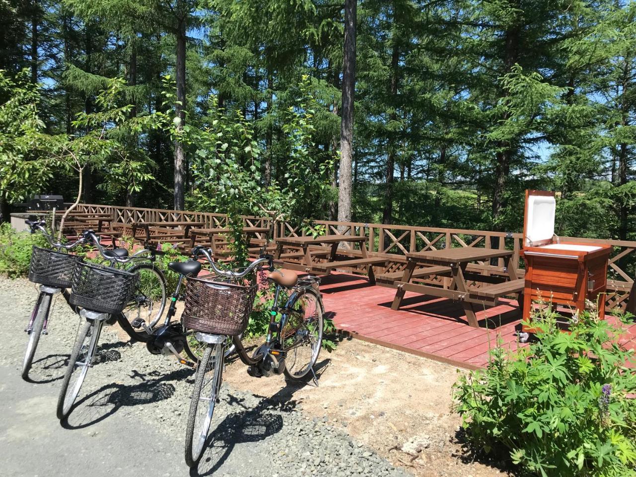 Ritz Garden Niji Guest House Biei Eksteriør bilde