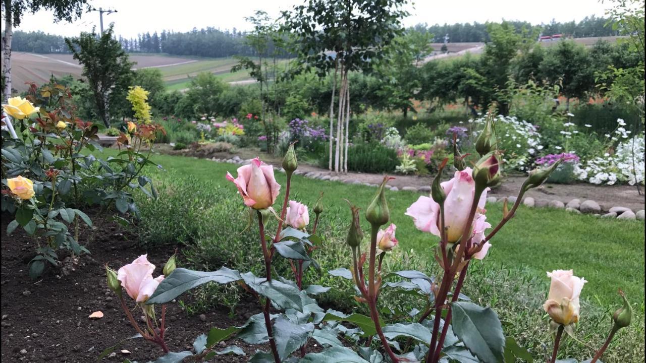 Ritz Garden Niji Guest House Biei Eksteriør bilde